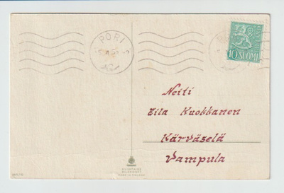 Postileima, PORI, ketjuleima 5.4.1969