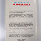 Paul Kurtz : Exuberance - A Philosophy of Happiness - pikkukuva 2