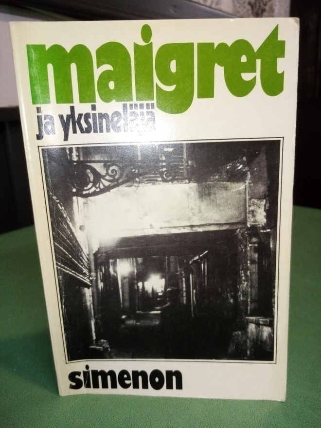 Simenon : Maigret ja yksineläjä ( SIS POSTIKULU)