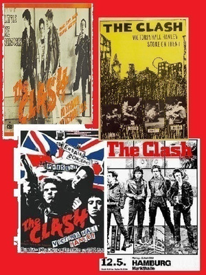 THE CLASH juliste 12kpl 21cm x 30cm #1