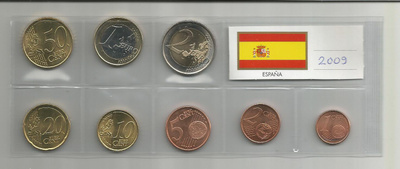 Espanja rahasarja 2009, UNC