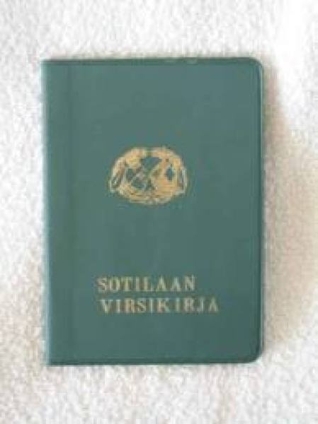 SOTILAAN VIRSIKIRJA - KARJALAN PRIKAATI (1960-luku)