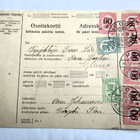 1924 Pori lp merkkien osoitekortti Yläneelle - pikkukuva 1