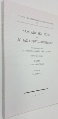 Johan Ludvig Runeberg : Samlade skrifter av Johan Ludvig ...