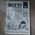 MikroBitti ohjelmat 1987 vihkonen - pikkukuva 1