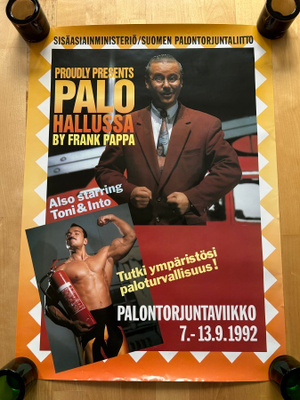 Palo hallussa By Frank Pappa / Palontorjuntaviikko 7-13.9.92