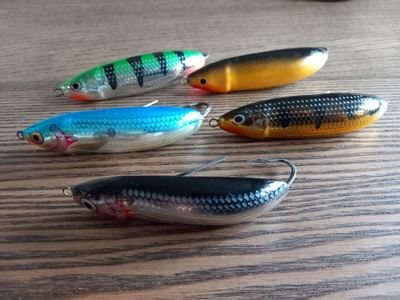 Minnow spoon 5kpl