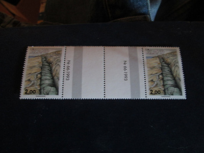 1993 välilöpari Yleismerkki  2,00mk postituore