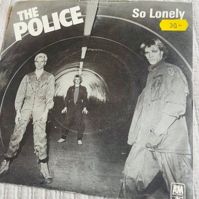 THE POLICE: So Lonely * No Time This Time * UK 1986