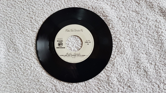 Markku Hannula – Rakastan Elämää 7" single