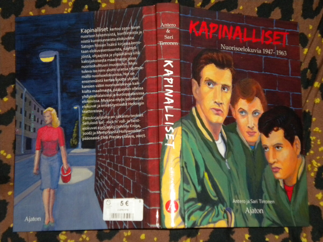 kirja KAPINALLISET Nuorisoelokuvia 1947-1963