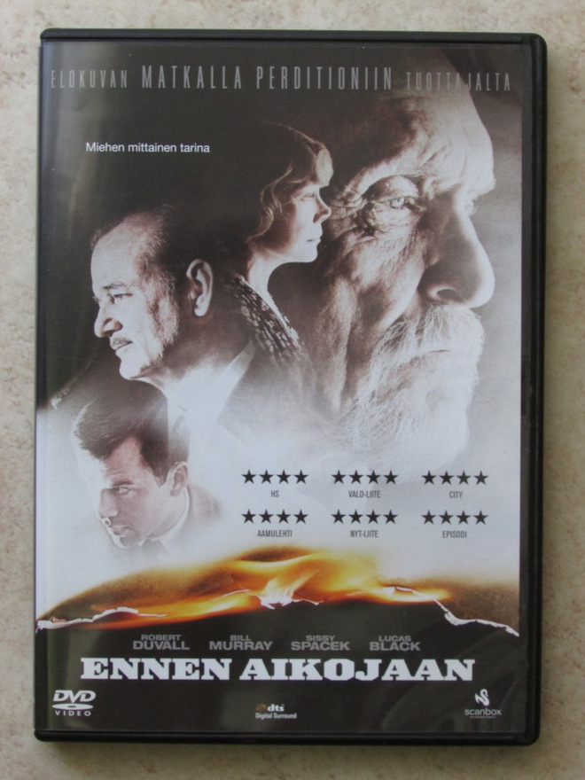 Ennen aikojaan, DVD. Bill Murray, Robert Duvall