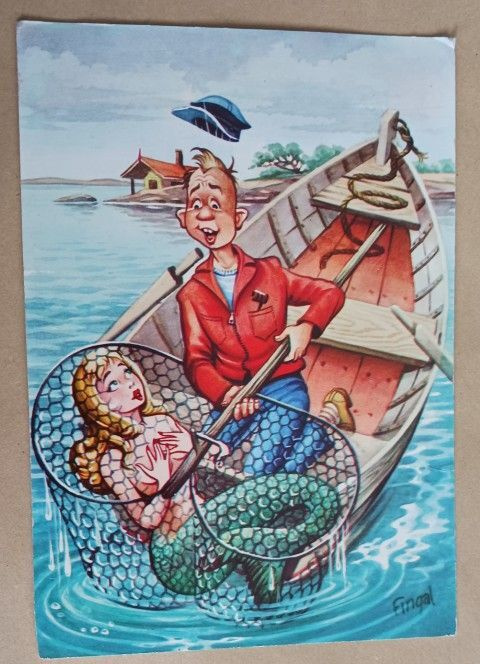 Fingal (Lars Carlsson): Kalastaja saa merenneidon...1965