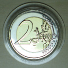 2015 Ranska 2 euro Rauha Euroopassa 70 vuotta UNC - pikkukuva 2