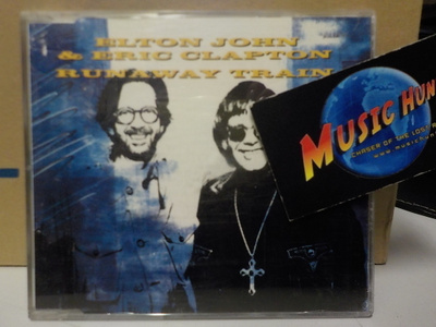 ELTON JOHN & ERIC CLAPTON - RUNAWAY TRAIN CDS