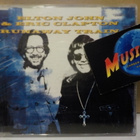 ELTON JOHN & ERIC CLAPTON - RUNAWAY TRAIN CDS - pikkukuva 1