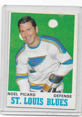 1970-71 OPC #212 Noel Picard , St Louis Blues