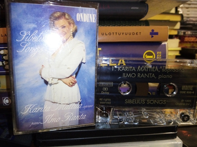 C-KASETTI Karita Mattila & Ilmo Ranta :  SIBELIUS SONGS