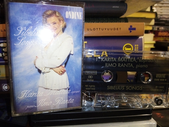 C-KASETTI Karita Mattila & Ilmo Ranta :  SIBELIUS SONGS