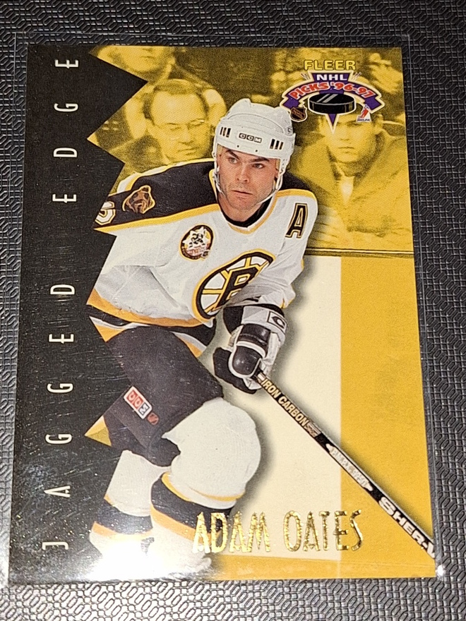 1996-97 Fleer NHL Picks Jagged Edge Adam Oates #15