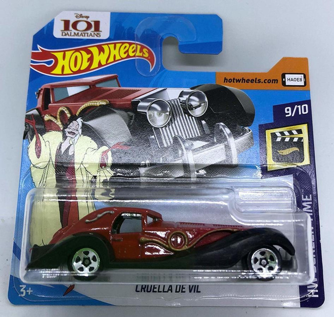 HOT WHEELS # CRUELLA DE VIL ( HW Screen time )