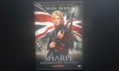 DVD: Sharpe - Ensimmäinen Taistelu 2xDVD (Sean Bean 1993)