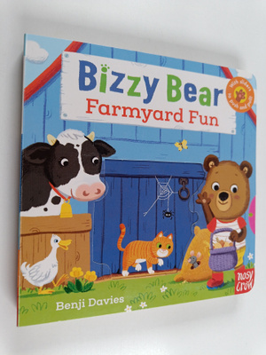 Benji Davies ym. : Bizzy Bear - Farmyard fun