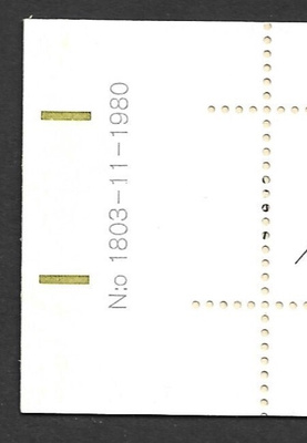Automaattivihko AV 9 II smp 1803-11-1980 yEG sovitemerkki
