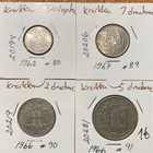 Kreikan kolikot - 1960 luku 4 kpl - pikkukuva 1