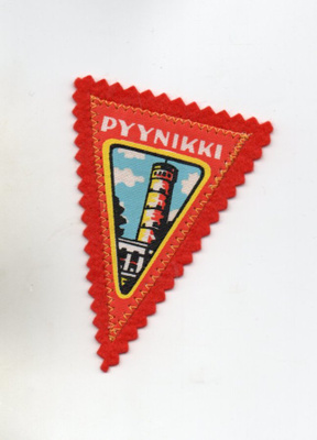 Tampere/Pyynikki: Matkailu /hihamerkki (kangasta)