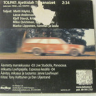 Tolpat • Ajettidah Tsiganaizet CD-Single - pikkukuva 2