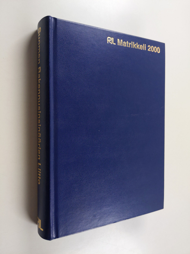 RIL matrikkeli 2000 (Suomen rakennusinsinöörien liitto)