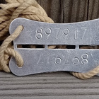 Sotaaikainen Levy. Alkuperäinen nauha. Halkaisija - 58mm - pikkukuva 4