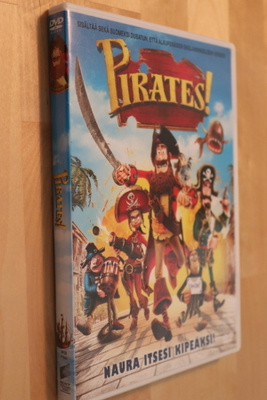 DVD Pirates ! animaatio ( Aardman 2012 suomiäänet/-tekstit)