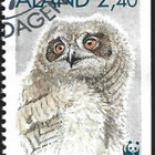 Åland 1996 ÅV 4 Huuhkaaja 2,40 mk EP leima LaPe 112 - pikkukuva 1