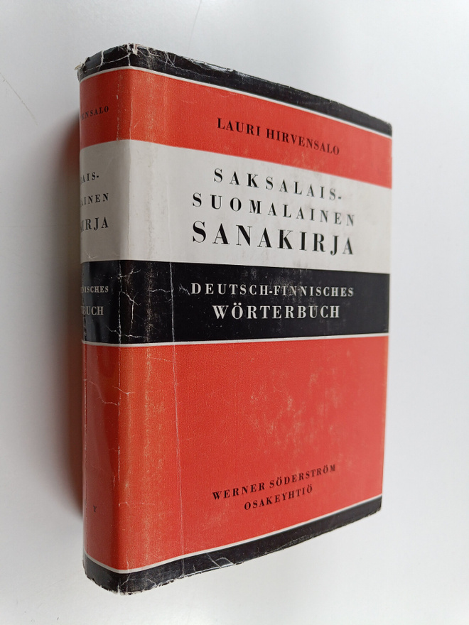 Lauri Hirvensalo : Saksalais-suomalainen sanakirja = Deut...