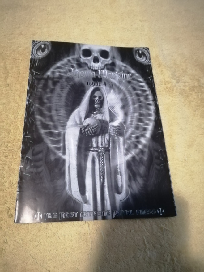 AGONIA WAR #4 ZINE
