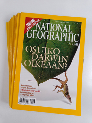 National Geographic vuosikerta 2004 (Huhtikuun ja elokuun...