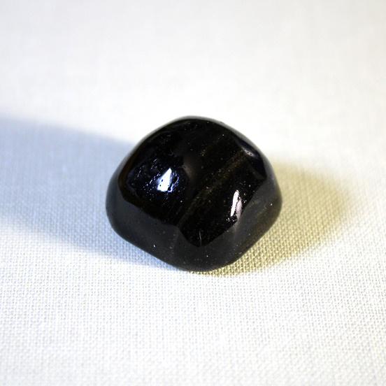 Muong Nông tektiitti cabochon 73.21ct raaka Ex.Futrell FT454