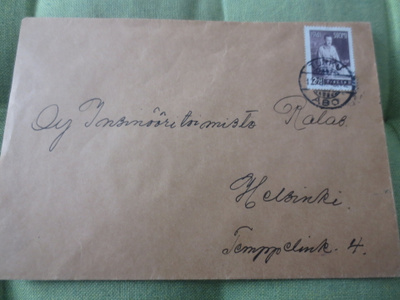 Insinööritoimisto Ratas Helsimki kuori v.1942