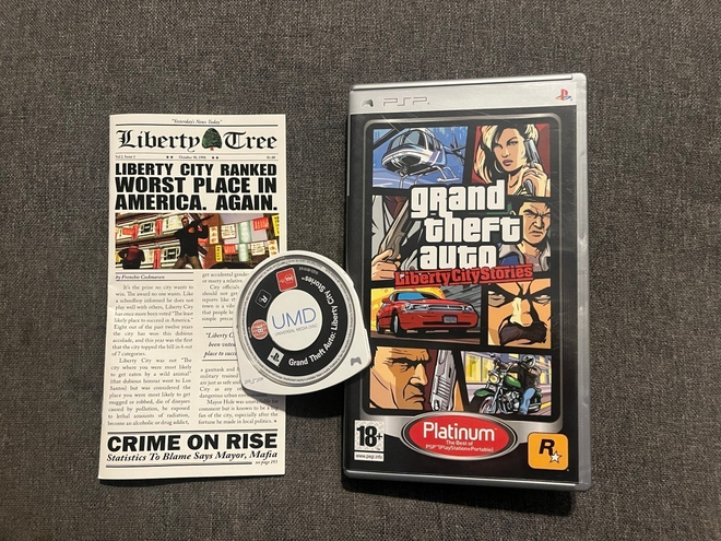 Grand Theft Auto - Liberty City Stories PSP