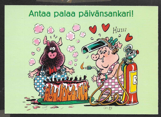 Possut sammuttavat kakkua - Gerard Cousseau