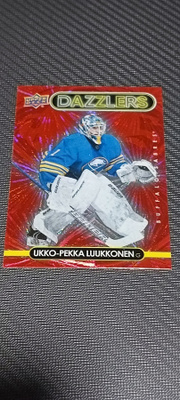2021-22 Upper Deck Series 1 Dazzlers Red #DZ-6 Ukko-Pekka Lu