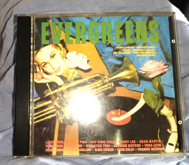 EVERGREENS (HIENO "OLDIES" KOKOELMA ! ! CD ! !)