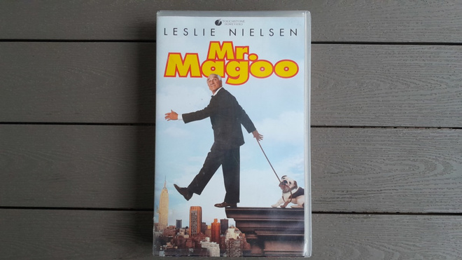 VHS: Mr. Magoo (Leslie Nielsen 1997)