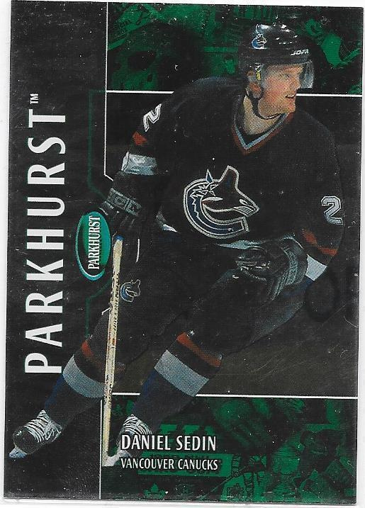 2002-03 Parkhurst #167 Daniel Sedin Vancouver Canucks