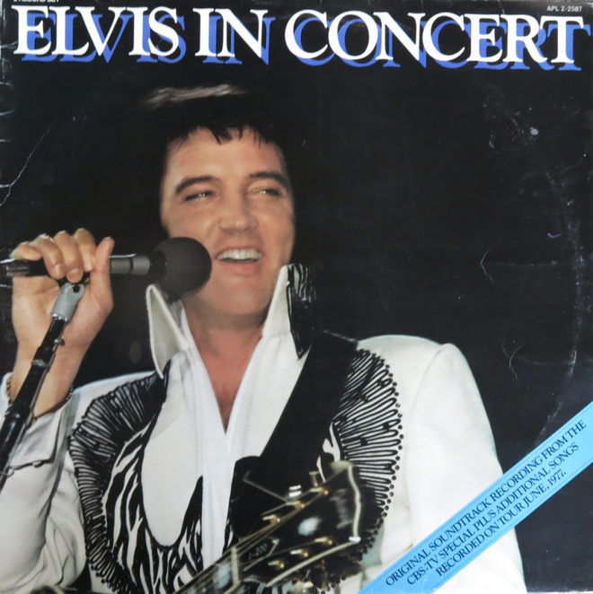 ELVIS IN CONCERT _ 2 LP