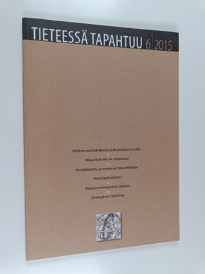 Tieteessä tapahtuu 6/2015