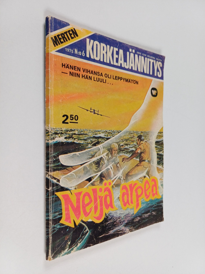 Merten Korkeajännitys 6/1975 : Neljä arpea