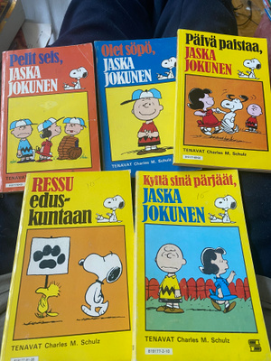Tenavat-kirjat 2, 4, 6, 9, 10.